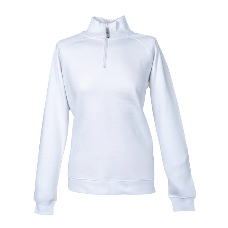 Arbeitssweatshirt mit kurzem Reißverschluß JRC Kioto Damen 993180