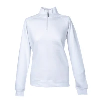 Arbeitssweatshirt mit kurzem Reißverschluß JRC Kioto Damen 993180