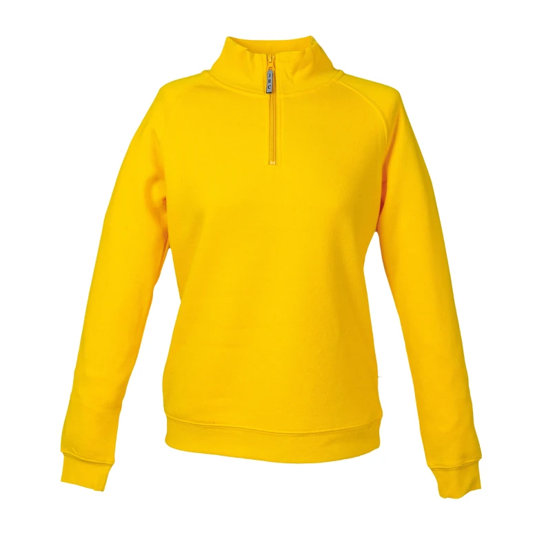 Arbeitssweatshirt mit kurzem Reißverschluß JRC Kioto Damen 993180