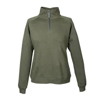 Arbeitssweatshirt mit kurzem Reißverschluß JRC Kioto Damen 993180