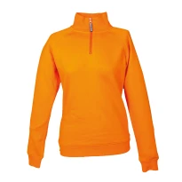 Arbeitssweatshirt mit kurzem Reißverschluß JRC Kioto Damen 993180