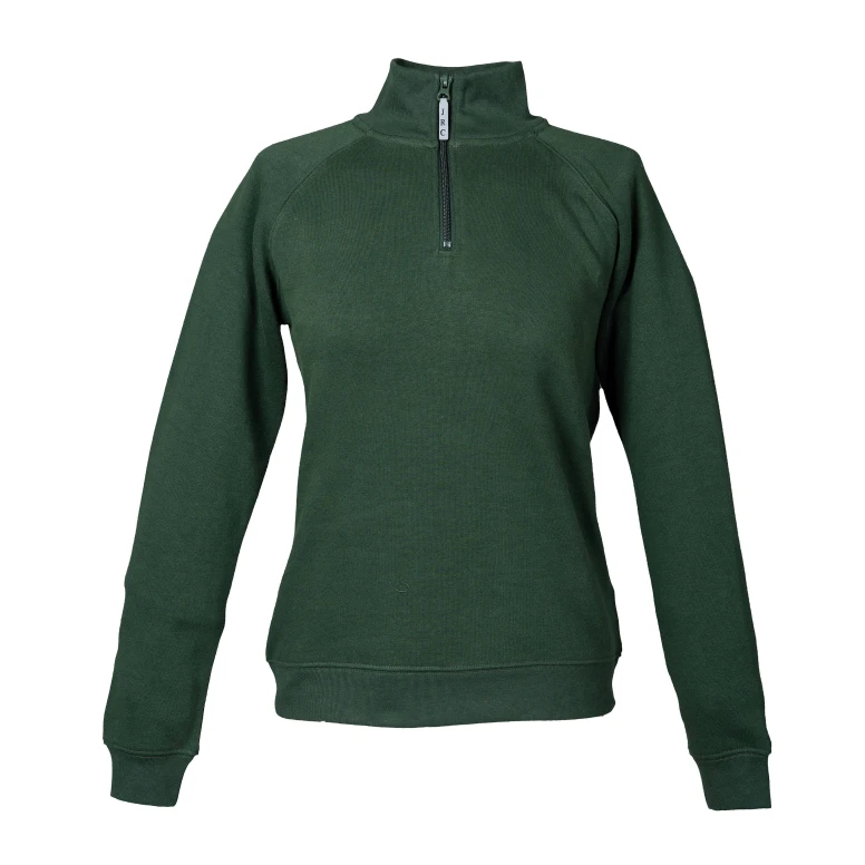 Arbeitssweatshirt mit kurzem Reißverschluß JRC Kioto Damen 993180
