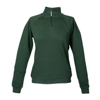 Arbeitssweatshirt mit kurzem Reißverschluß JRC Kioto Damen 993180