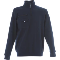 Arbeitssweatshirt mit kurzem Reißverschluß Multitaschen JRC Seul 989193