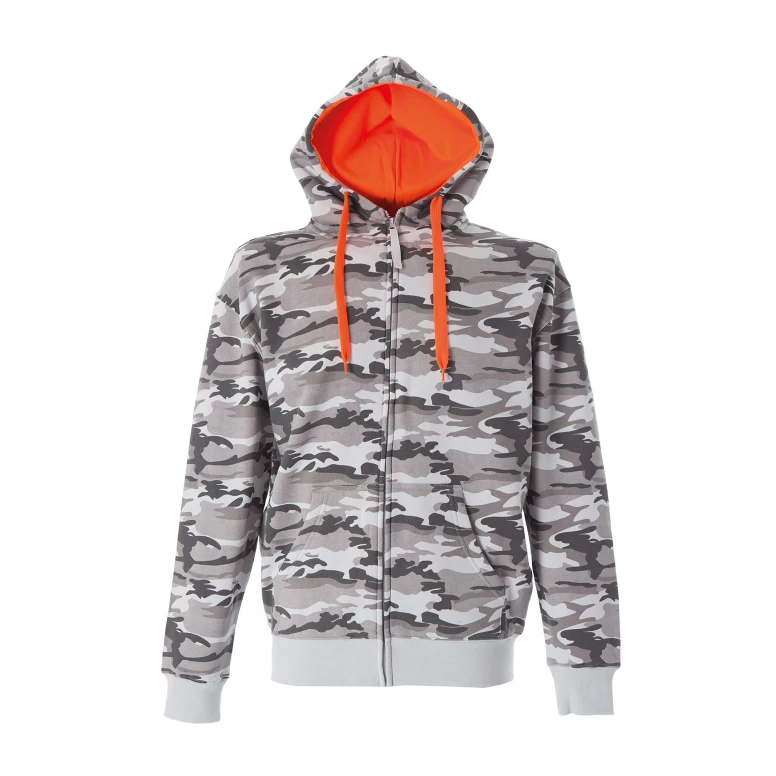Arbeitssweatshirt Multitaschen JRC New Kansas Camouflage 989347