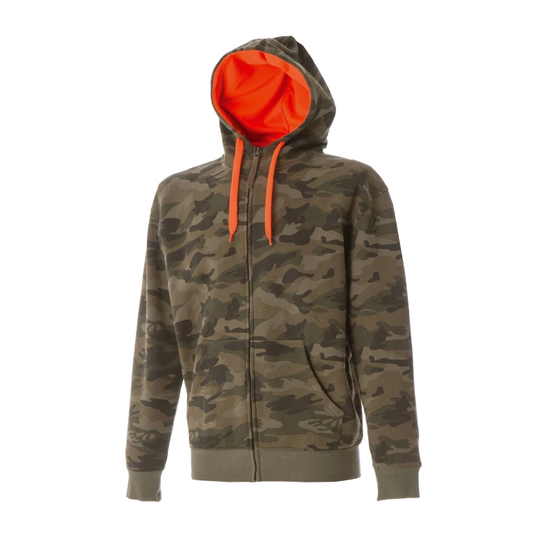 Arbeitssweatshirt Multitaschen JRC New Kansas Camouflage 989347