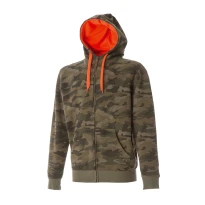 Arbeitssweatshirt Multitaschen JRC New Kansas Camouflage 989347