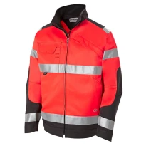 Arbeitsjacke Warnschutz Multitaschen Molinel Luklight 1701.2351.044