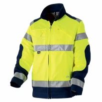 Arbeitsjacke Warnschutz Multitaschen Molinel Luklight 1701.2351.044
