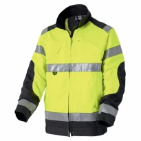 Arbeitsjacke Warnschutz Multitaschen Molinel Luklight 1701.2351.044