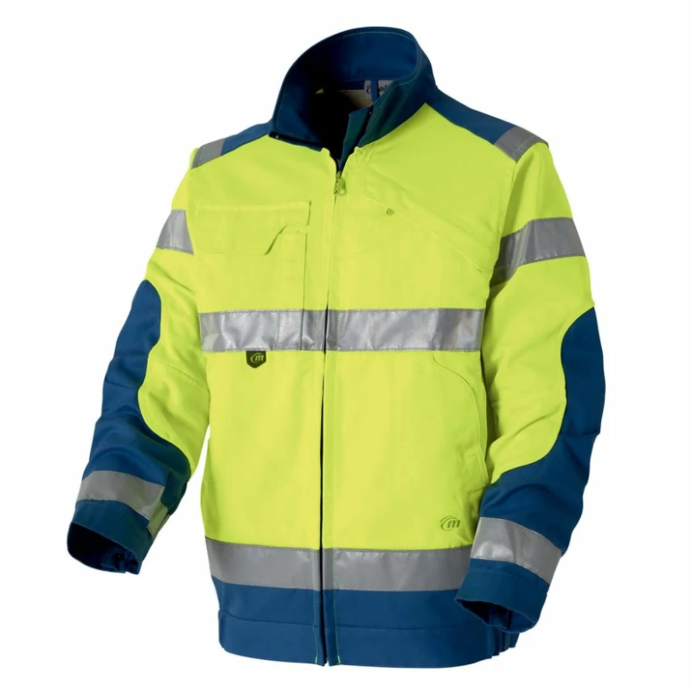 Arbeitsjacke Warnschutz Multitaschen Molinel Luklight 1701.2351.044