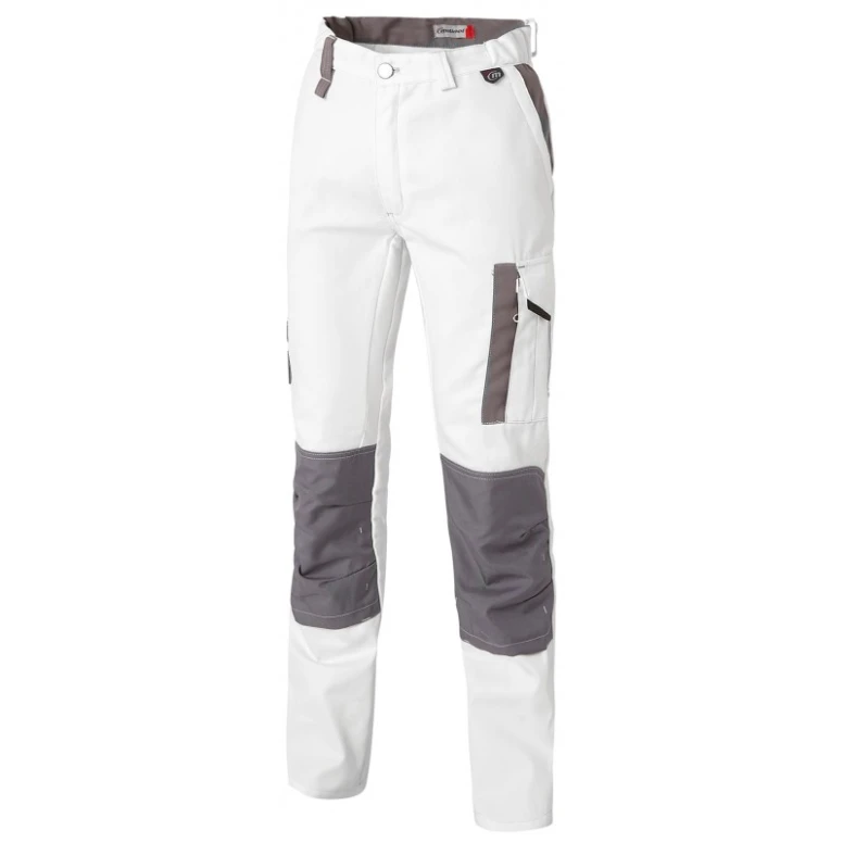 Arbeitshose mit Knieschonern Multitaschen Molinel White & Pro 2204.2351.001