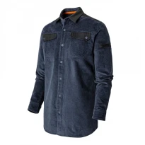 Arbeitshemd Stretch Multitaschen Molinel Velours 0874.9999.158