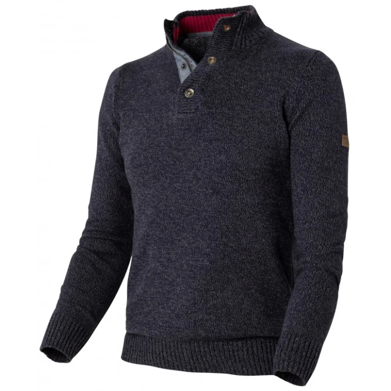 Arbeitspullover mit Stehkragen 100% Baumwolle Molinel Denim 0309.9999.147