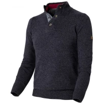Arbeitspullover mit Stehkragen 100% Baumwolle Molinel Denim 0309.9999.147
