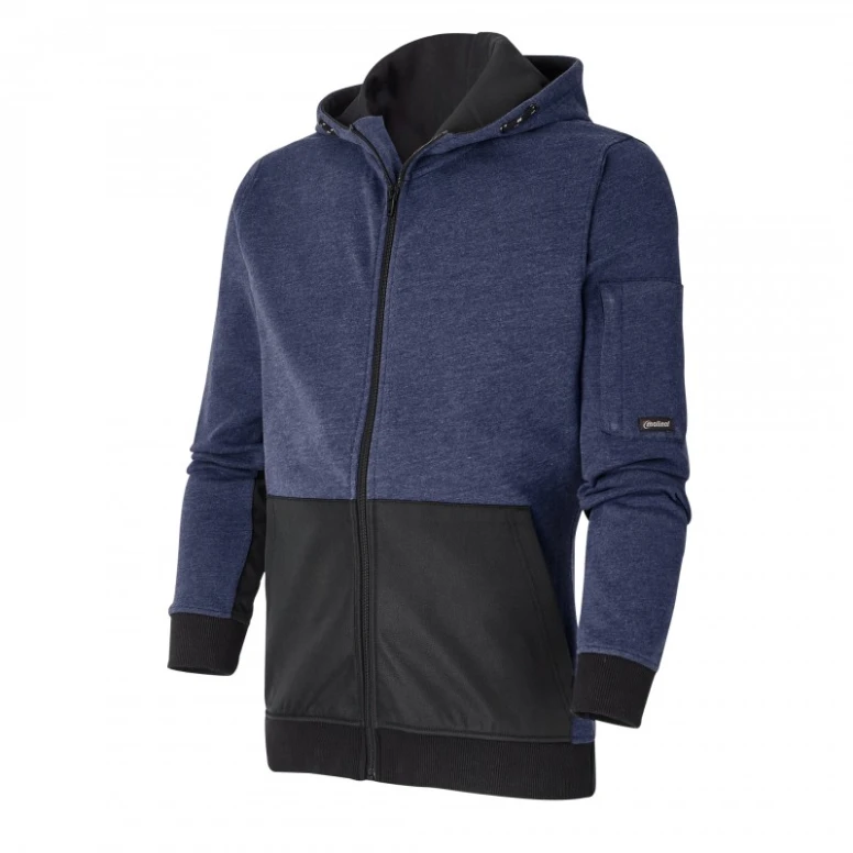 Fleece-Arbeitssweatshirt mit Kapuze Multitaschen Molinel Overmax 1061.9999.027
