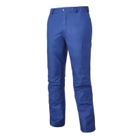 Arbeitshose mit Knieschonern 100% Baumwolle Multitaschen Molinel New Pilote NEWPILOPNPGBLA