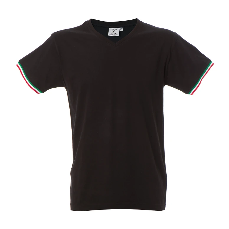 5 Stück - Arbeits-T-Shirt mit V-Ausschnitt 100% Baumwolle JRC New Milano 989973