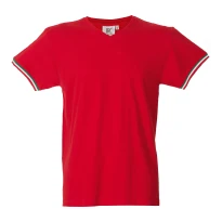 5 Stück - Arbeits-T-Shirt mit V-Ausschnitt 100% Baumwolle JRC New Milano 989973