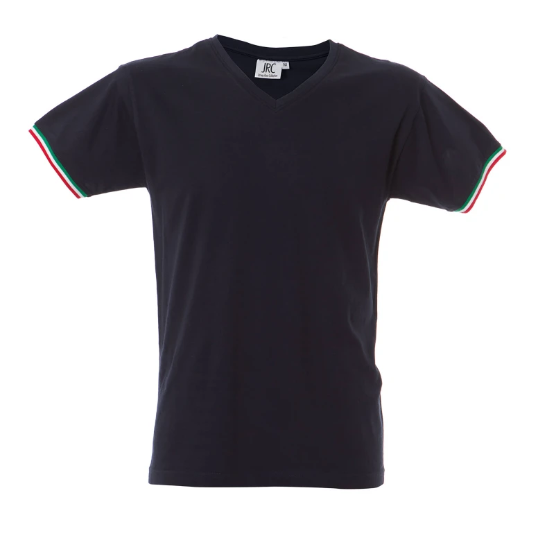 5 Stück - Arbeits-T-Shirt mit V-Ausschnitt 100% Baumwolle JRC New Milano 989973