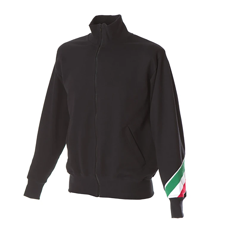 Arbeitssweatshirt mit langem Reißverschluss 100% Baumwolle Hergestellt in Italien JRC Pesaro 988293