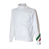 Arbeitssweatshirt mit langem Reißverschluss 100% Baumwolle Hergestellt in Italien JRC Pesaro 988293