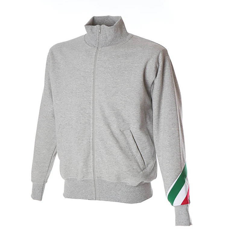 Arbeitssweatshirt mit langem Reißverschluss 100% Baumwolle Hergestellt in Italien JRC Pesaro 988293