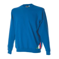 Arbeitssweatshirt mit Rundhalsausschnitt 100% Baumwolle Hergestellt in Italien JRC Bologna 988253