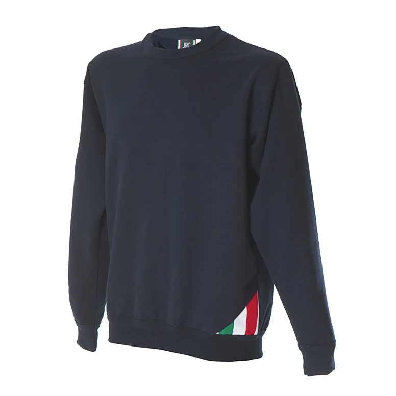 Arbeitssweatshirt mit Rundhalsausschnitt 100% Baumwolle Hergestellt in Italien JRC Bologna 988253