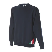 Arbeitssweatshirt mit Rundhalsausschnitt 100% Baumwolle Hergestellt in Italien JRC Bologna 988253