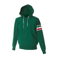 Arbeitssweatshirt mit langem Reißverschluss und Kapuze 100% Baumwolle Made in Italy JRC Verona 988273