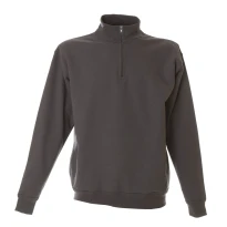 Arbeitssweatshirt mit kurzem Reißverschluß 100% Baumwolle Made in Italy JRC Piacenza 988553