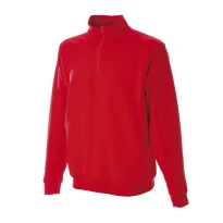 Arbeitssweatshirt mit kurzem Reißverschluß 100% Baumwolle Made in Italy JRC Piacenza 988553