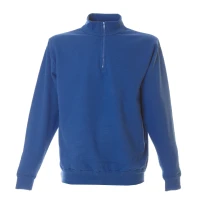 Arbeitssweatshirt mit kurzem Reißverschluß 100% Baumwolle Made in Italy JRC Piacenza 988553