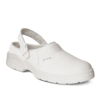 Sicherheitsschuhe in Weiss, Sicherheits-Mokassins FTG Cook White SB A WRU FO SRC