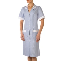 Arbeitskittel 100% Baumwolle Multitaschen Giblor's Ninfea Damen 12P09R211 2