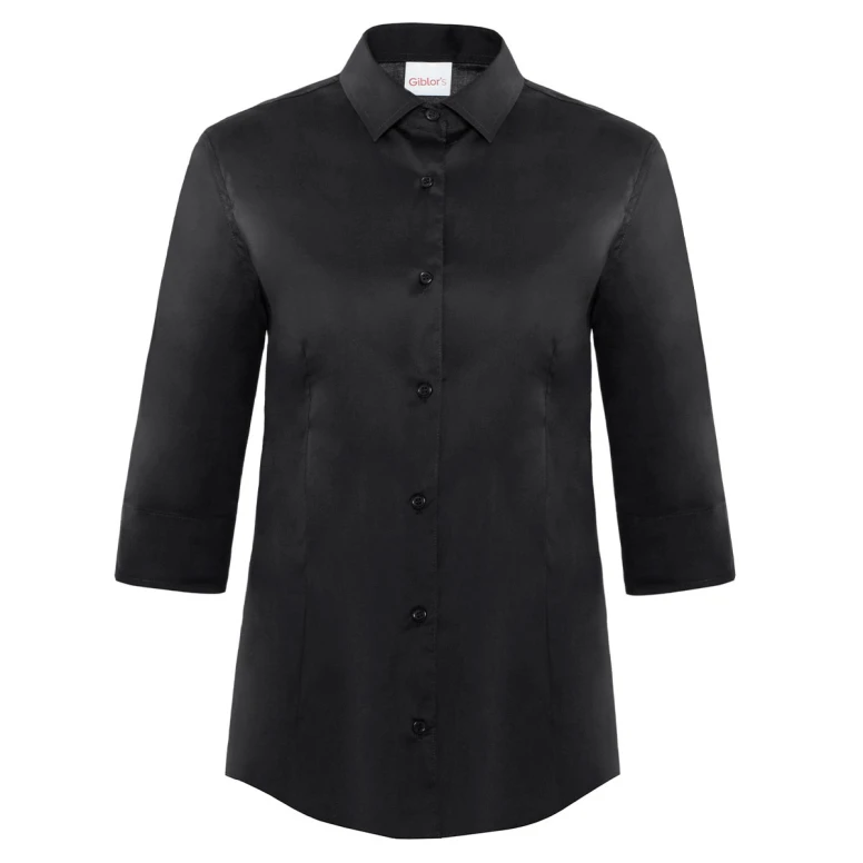Arbeitshemd mit 3/4-Ärmeln Stretch Giblor's Flavia Damen 19P01N087