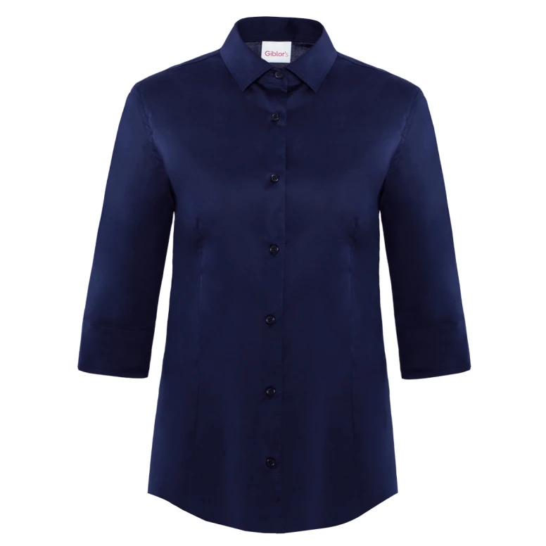 Arbeitshemd mit 3/4-Ärmeln Stretch Giblor's Flavia Damen 19P01N087