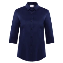 Arbeitshemd mit 3/4-Ärmeln Stretch Giblor's Flavia Damen 19P01N087