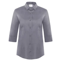 Arbeitshemd mit 3/4-Ärmeln Stretch Giblor's Flavia Damen 19P01N087