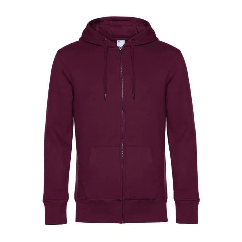 Arbeitsweatshirt King mit Kapuze und Langer Reißverschluss B&C Collection - BCWU03K