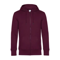 Arbeitsweatshirt King mit Kapuze und Langer Reißverschluss B&C Collection - BCWU03K