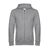 Arbeitsweatshirt King mit Kapuze und Langer Reißverschluss B&C Collection - BCWU03K