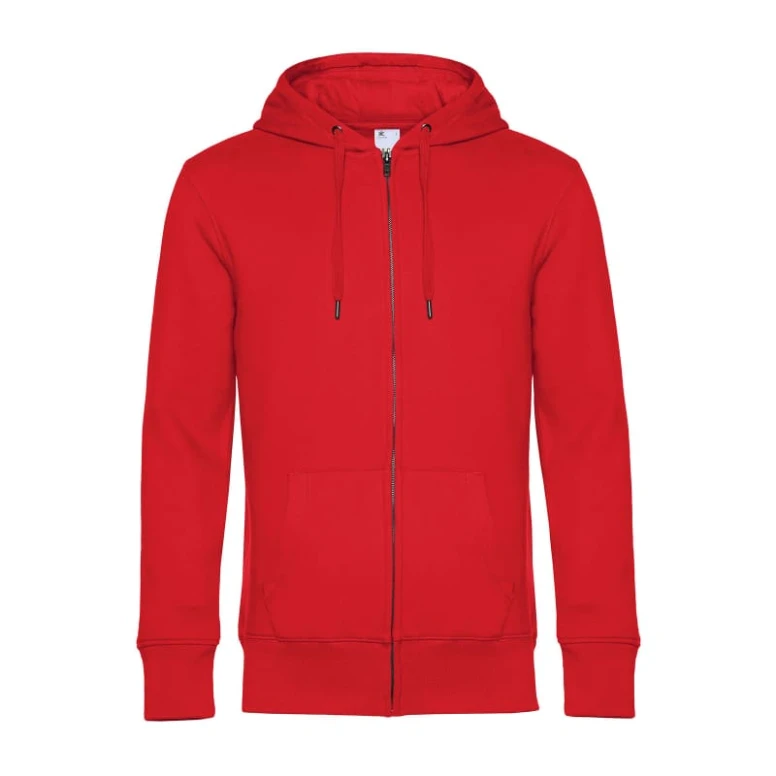 Arbeitsweatshirt King mit Kapuze und Langer Reißverschluss B&C Collection - BCWU03K
