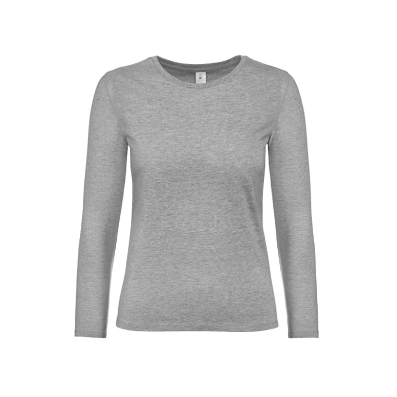 Arbeits-T-Shirt E190 Langärm Damen B&C Collection - BCTW08T