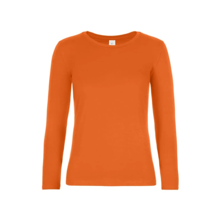 Arbeits-T-Shirt E190 Langärm Damen B&C Collection - BCTW08T