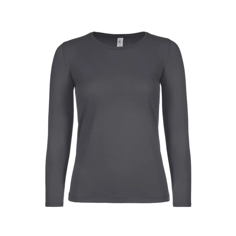 Arbeits-T-Shirt E150 Langärm Damen B&C Collection - BCTW06T