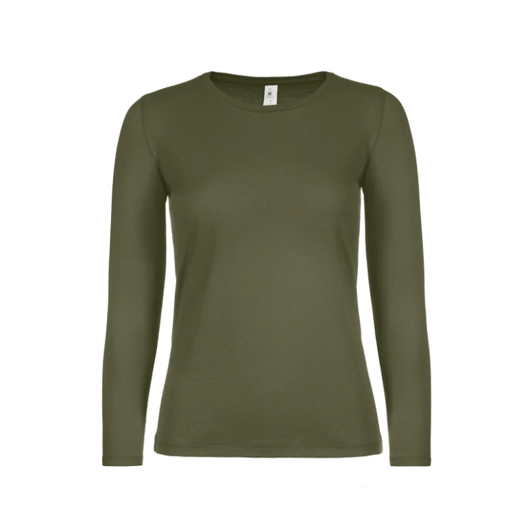 Arbeits-T-Shirt E150 Langärm Damen B&C Collection - BCTW06T