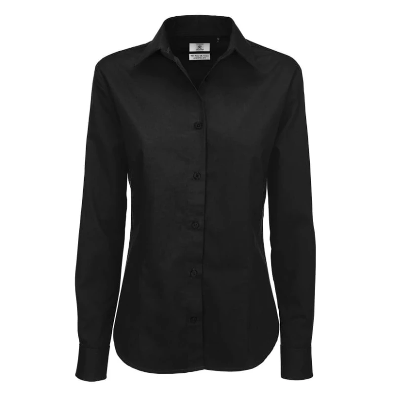 Arbeitshemd Sharp Langärm Damen B&C Collection - BCSWT83