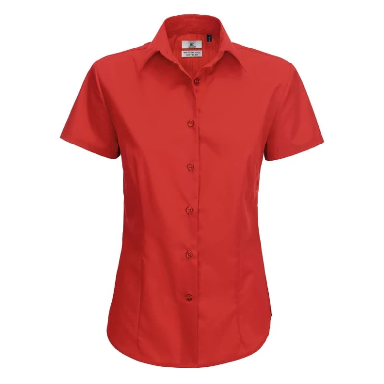 Arbeitshemd Smart Kurzärm Damen B&C Collection - BCSWP64